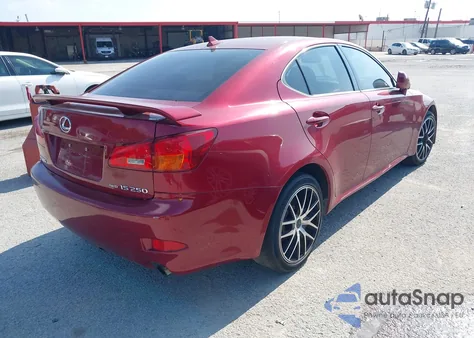 2008 Lexus Is 250 from USA, damaged, VIN JTHCK262585017109